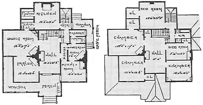 Old Victorian Home Floor Plans